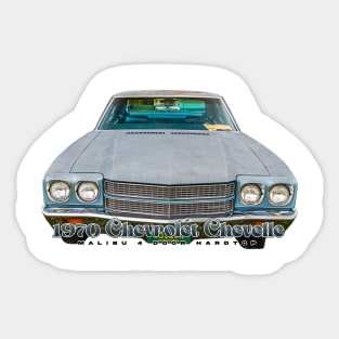 1970 Chevrolet Chevelle Malibu 4 Door Hardtop Sticker